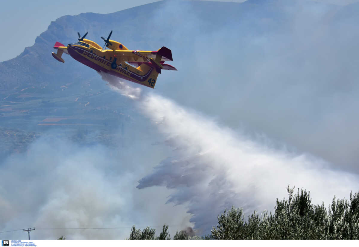 Γαλλία: Στέλνει 2 Canadair, 1 αναγνωριστικό αεροπλάνο και 18 πυροσβέστες στην Ελλάδα