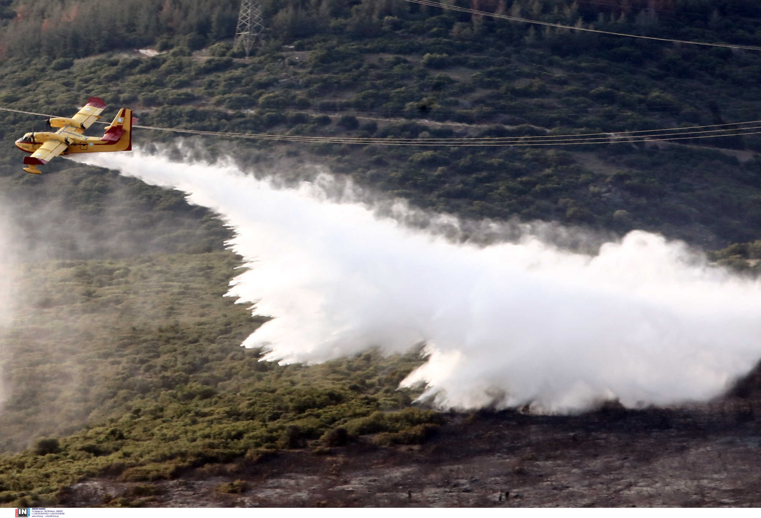 Φωτιές: Εντός της ημέρας φτάνουν στην Ελλάδα πυροσβεστικά αεροσκάφη από Ιταλία και Γαλλία