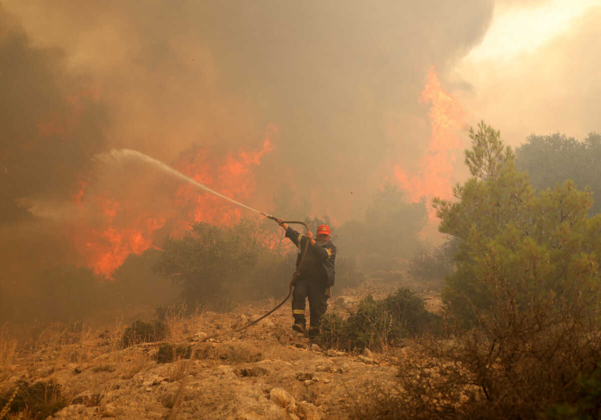 Πολιτική Προστασία: Οι περιοχές με τον υψηλότερο κίνδυνο για φωτιά σήμερα