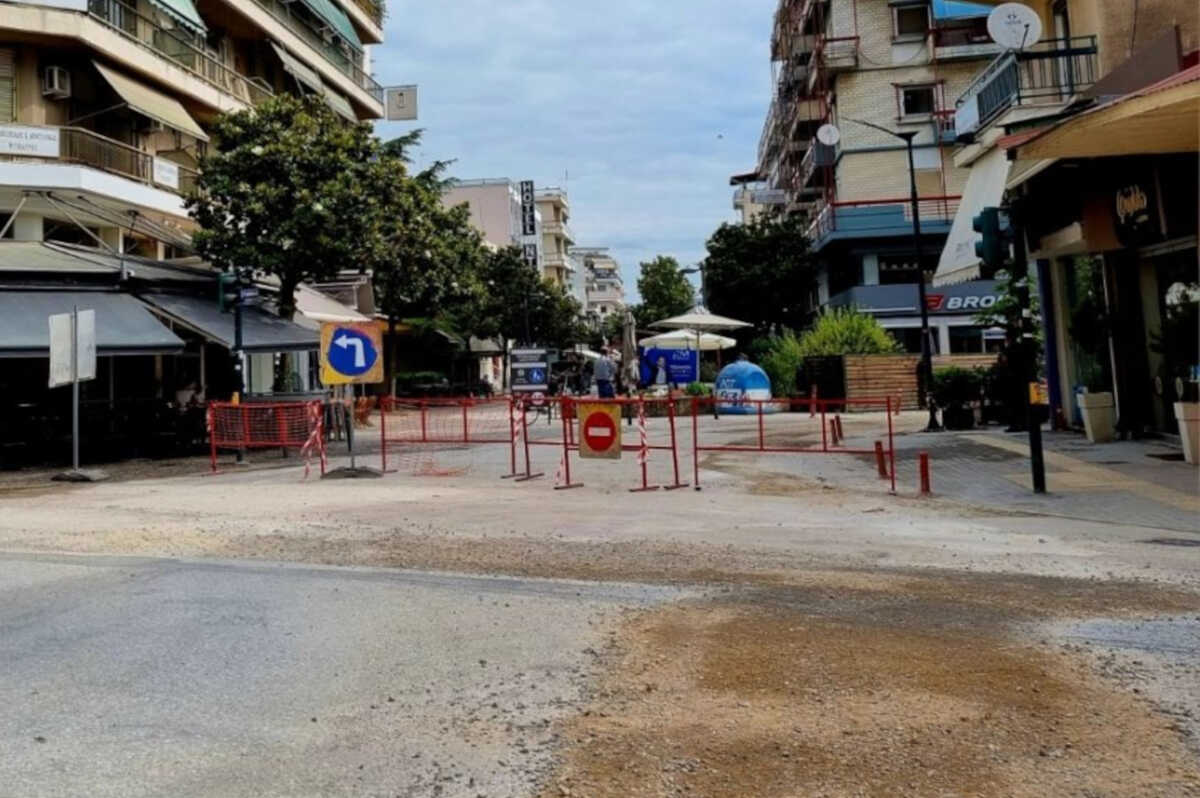 Τρίκαλα: Διαρροή φυσικού αερίου από αγωγό που έσπασε