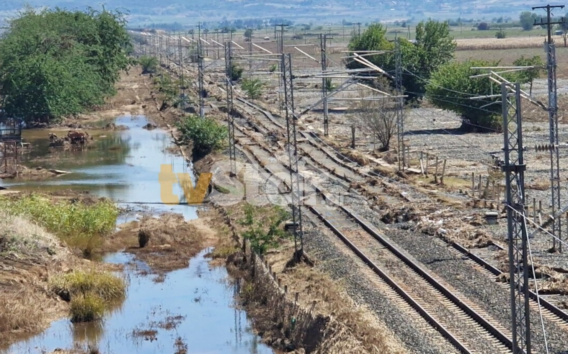 Κακοκαιρία Daniel: Τεράστιες καταστροφές στο σιδηροδρομικό δίκτυο – «Θα περάσουν πολλοί μήνες για να αποκατασταθούν οι ζημιές»