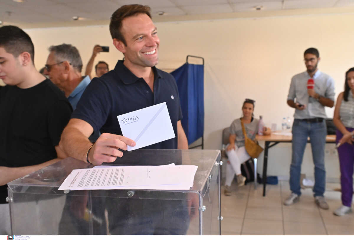 Εκλογές ΣΥΡΙΖΑ: Στέφανο Κασσελάκη ψήφισε το 55,6% των ψηφοφόρων στο Ηράκλειο