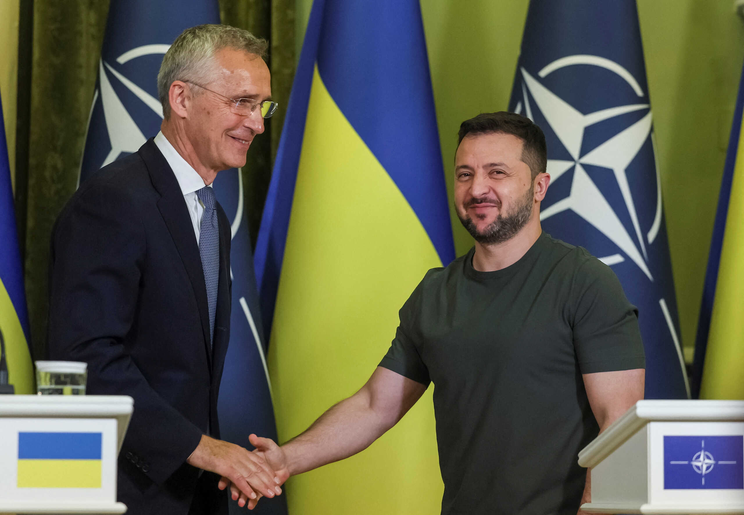 Ζελένσκι: «Ζήτημα χρόνου η ένταξη της Ουκρανίας στο ΝΑΤΟ»