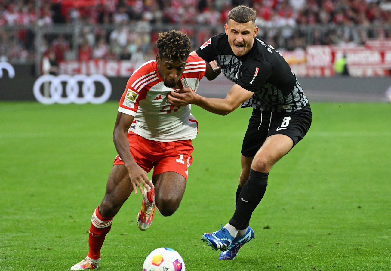 Μπάγερν Μονάχου – Φράιμπουργκ 3-0: Επιστροφή στις νίκες με Κομάν