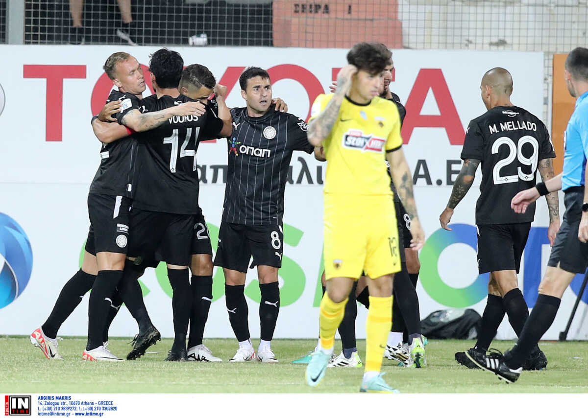 ΟΦΗ – ΑΕΚ 2-0: Πρώτη ήττα στη Super League για την ομάδα του Αλμέιδα και προσπέραση από τους Κρητικούς