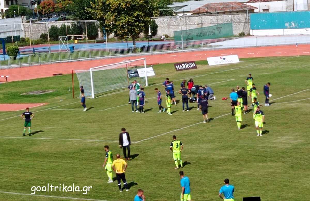 Τρίκαλα: Ποδοσφαιριστής του ΑΟΤ κατέρρευσε στο γήπεδο