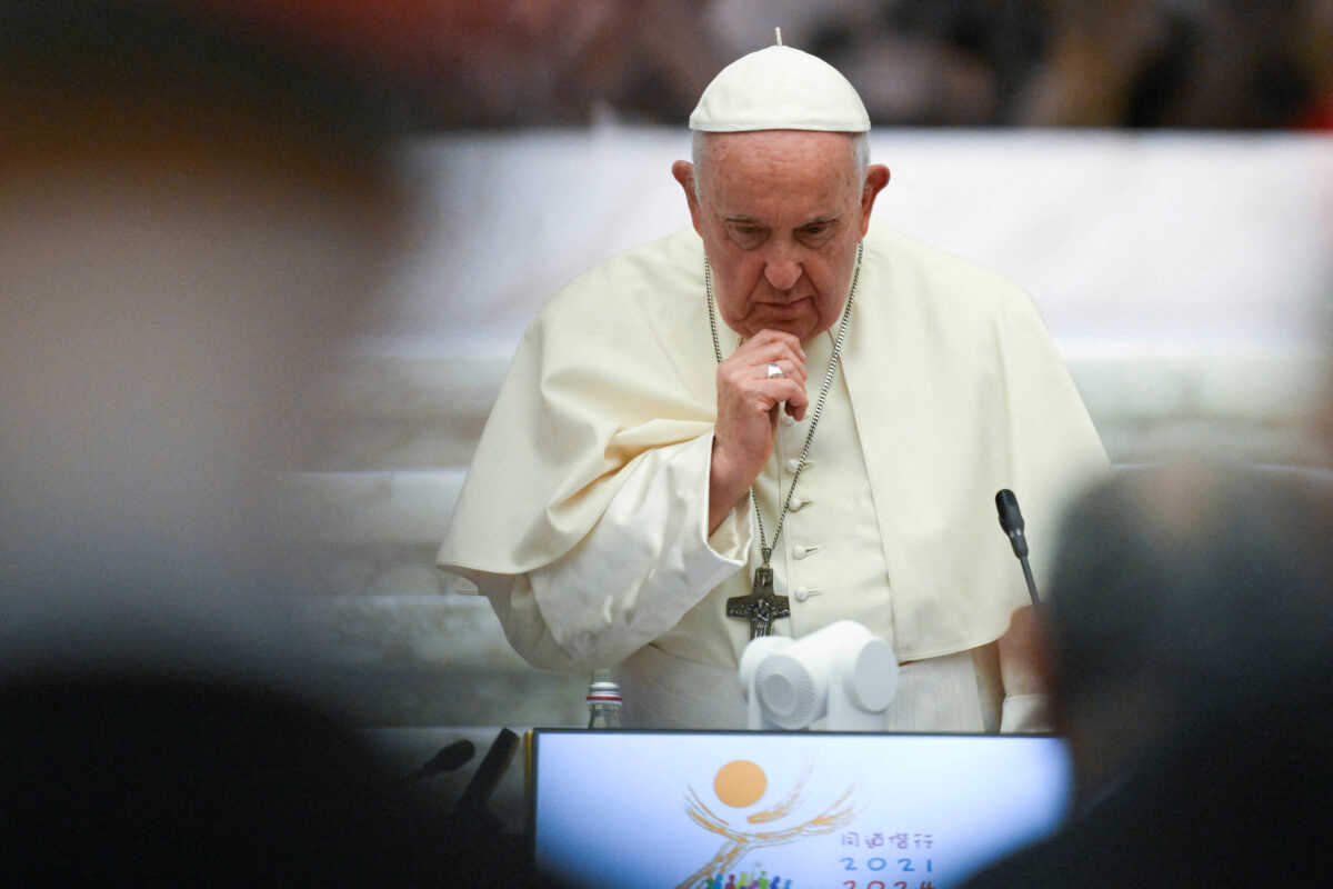 Πάπας Φραγκίσκος: «Κάθε πόλεμος είναι μια ήττα – Είμαι στο πλευρό των οικογενειών των θυμάτων»