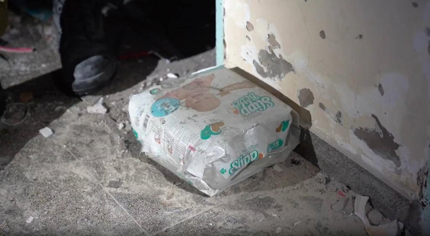 Ο ισραηλινός στρατός ανακάλυψε γιάφκα της Χαμάς στο υπόγειο παιδιατρικού νοσοκομείου στη Γάζα