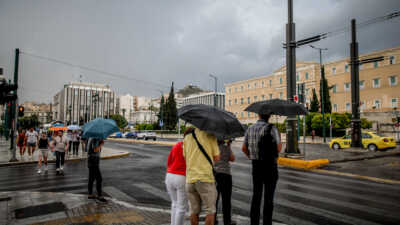 Καιρός – meteo: Σε ποιες περιοχές έπεσε η περισσότερη βροχή την Τρίτη – Στους 0°C η θερμοκρασία το πρωί της Τετάρτης