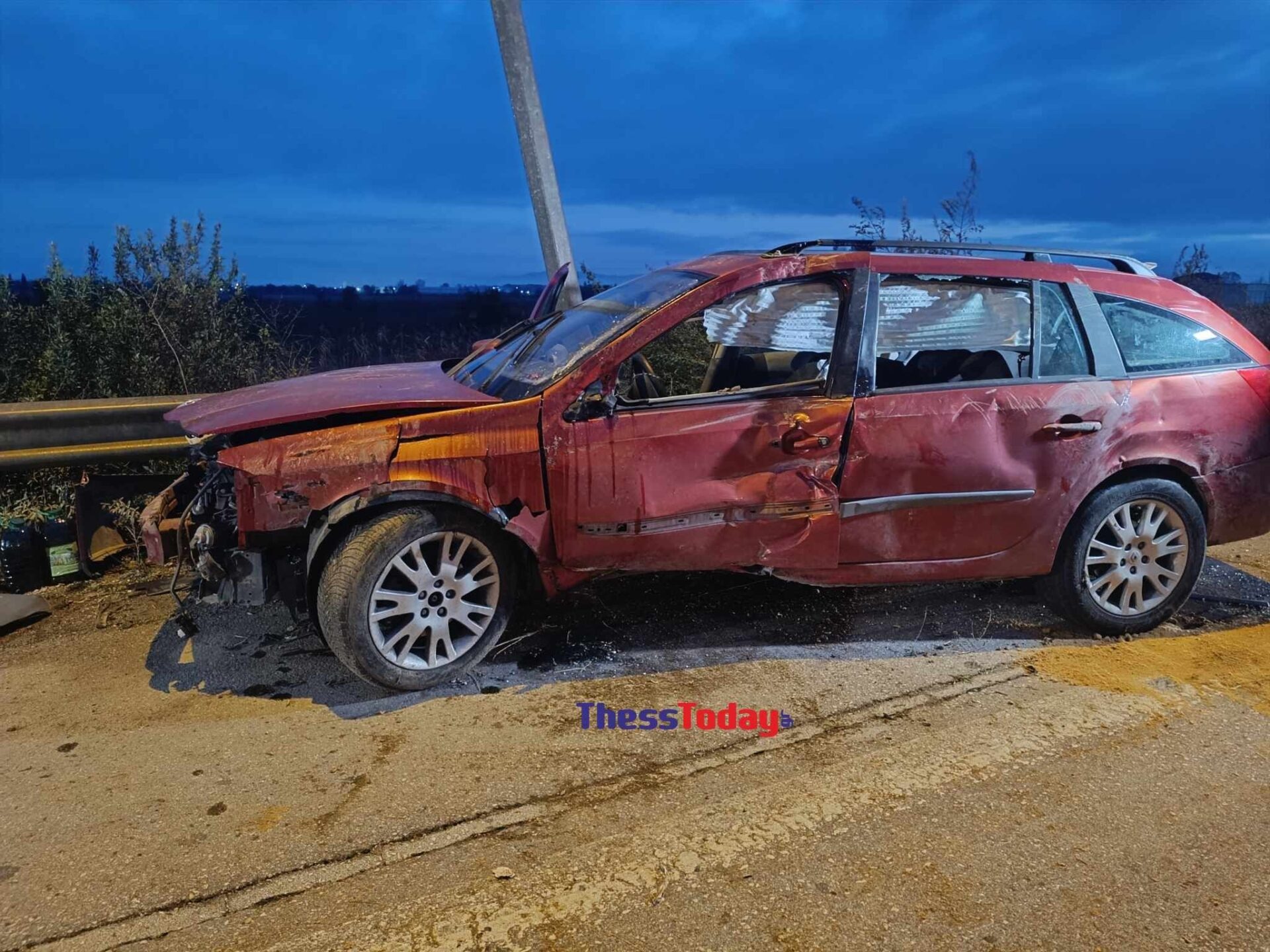 Θεσσαλονίκη: Τροχαίο με έναν νεκρό στην περιφερειακή οδό