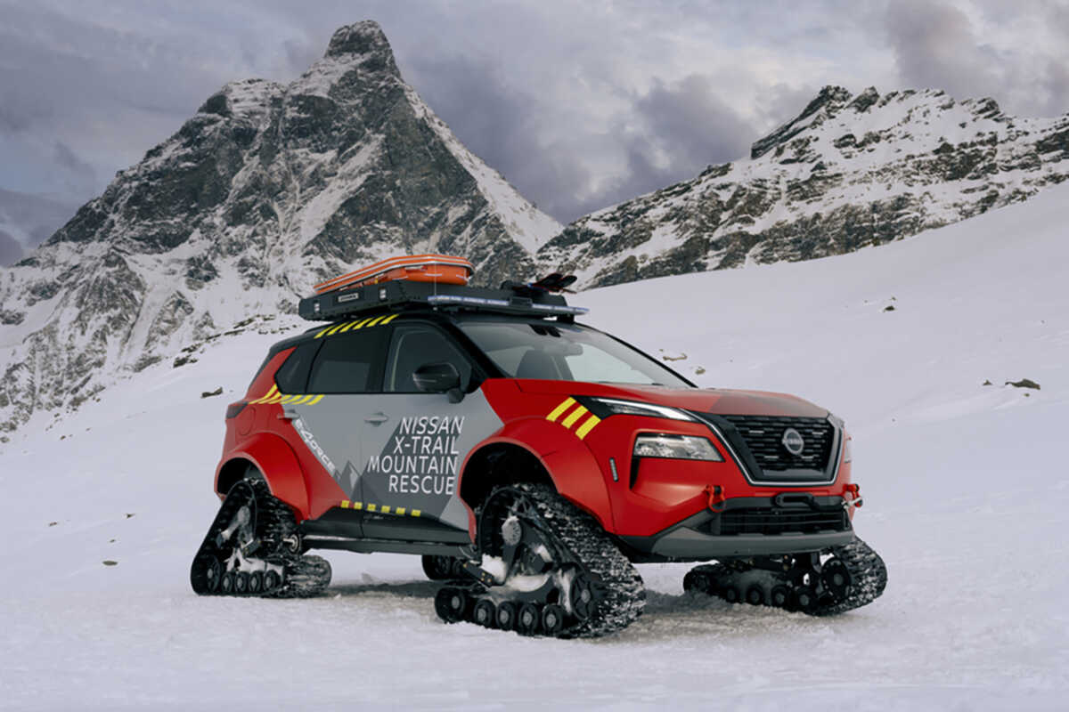 Nissan X-Trail Mountain Rescue: Με το e-4ORCE στις πίστες των βουνών