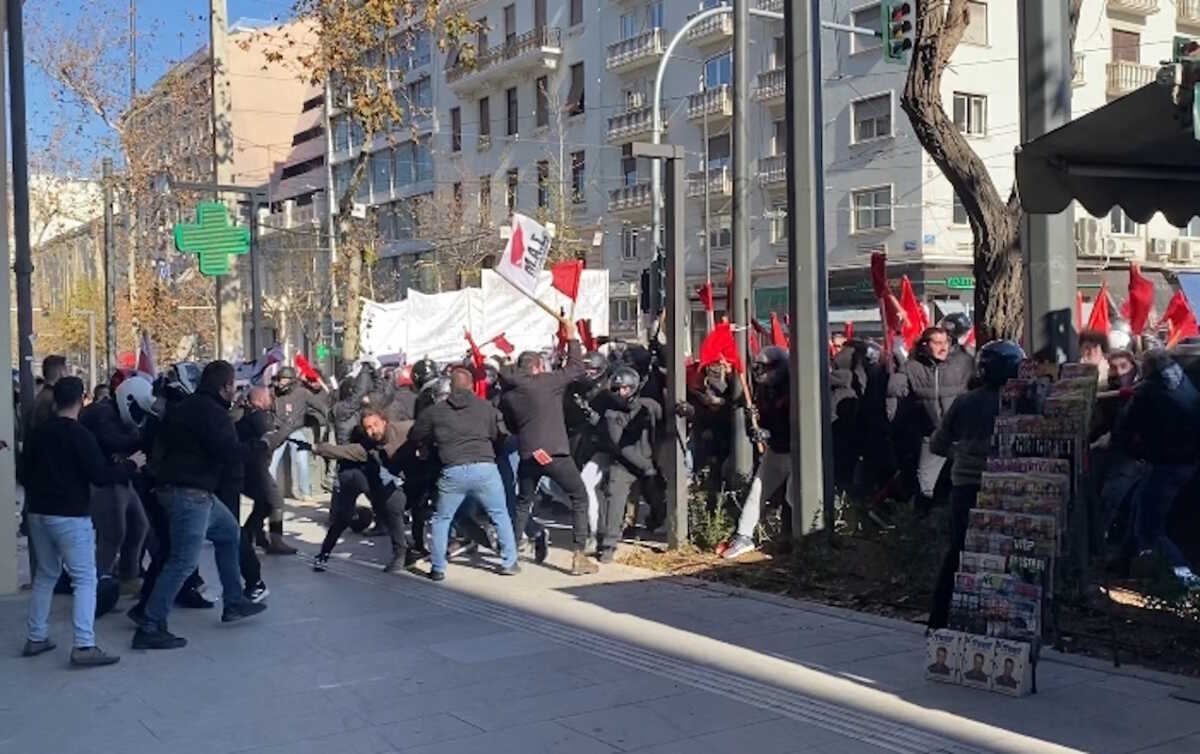 Πέντε τραυματίες από συγκρούσεις φοιτητών στο πανεκπαιδευτικό συλλαλητήριο