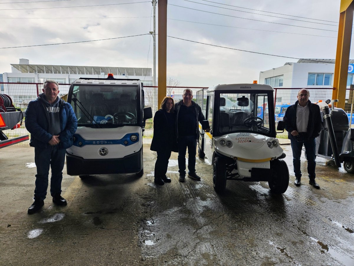 Τρία νέα ηλεκτρικά οχήματα στον στόλο καθαριότητας του Δήμου Ηρακλείου