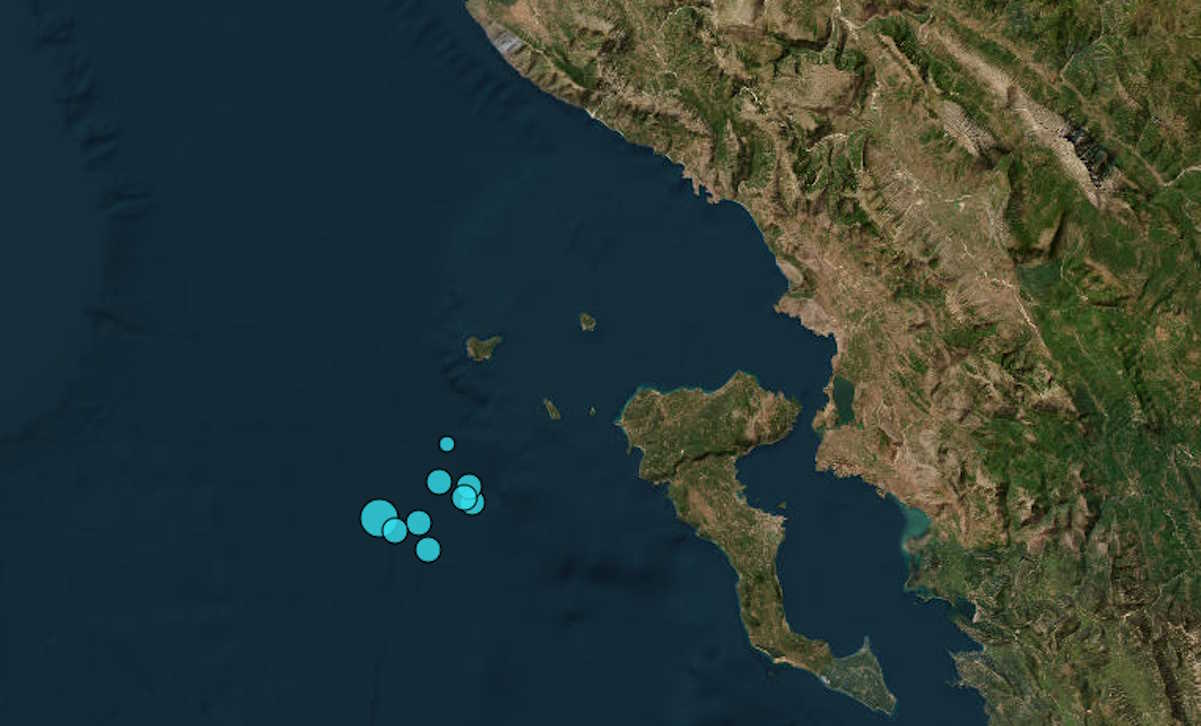 Σεισμός 3,4 Ρίχτερ ανοιχτά της Κέρκυρας από το ίδιο επίκεντρο των 4,6 βαθμών – Επιφανειακή και η νέα δόνηση