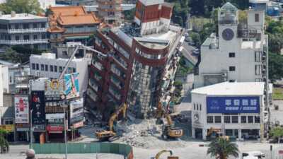 Σεισμός 7,4 Ρίχτερ στην Ταϊβάν: Εννέα νεκροί, 1.050 τραυματίες – Αγωνιώδεις αναζητήσεις εγκλωβισμένων