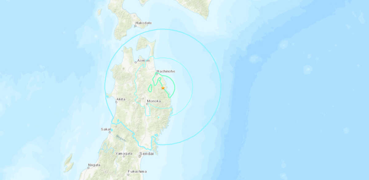 Ιαπωνία: Σεισμός 6,1 Ρίχτερ στα βόρεια της χώρας
