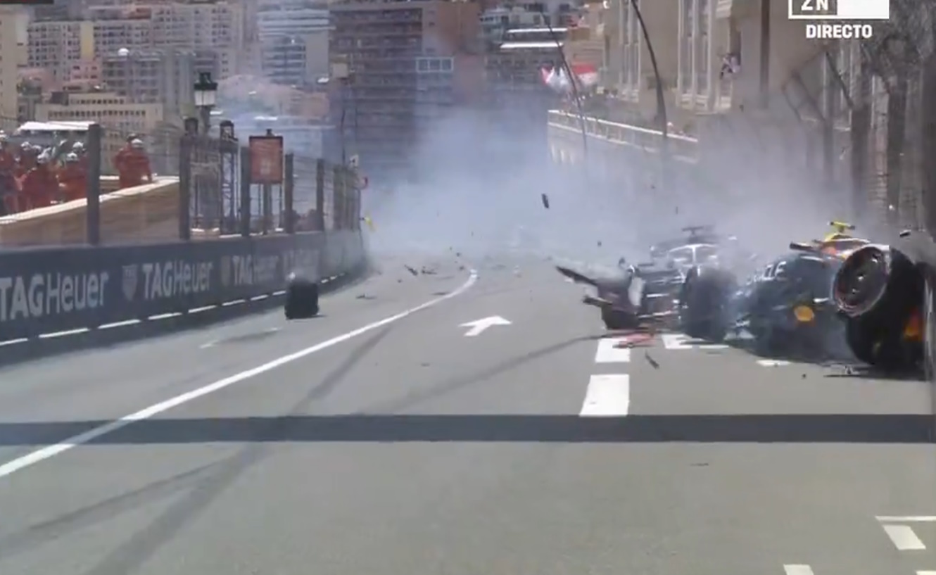 Formula 1: Τρομακτικό ατύχημα για τον Σέρχιο Πέρεθ της Red Bull στο Grand Prix του Μονακό