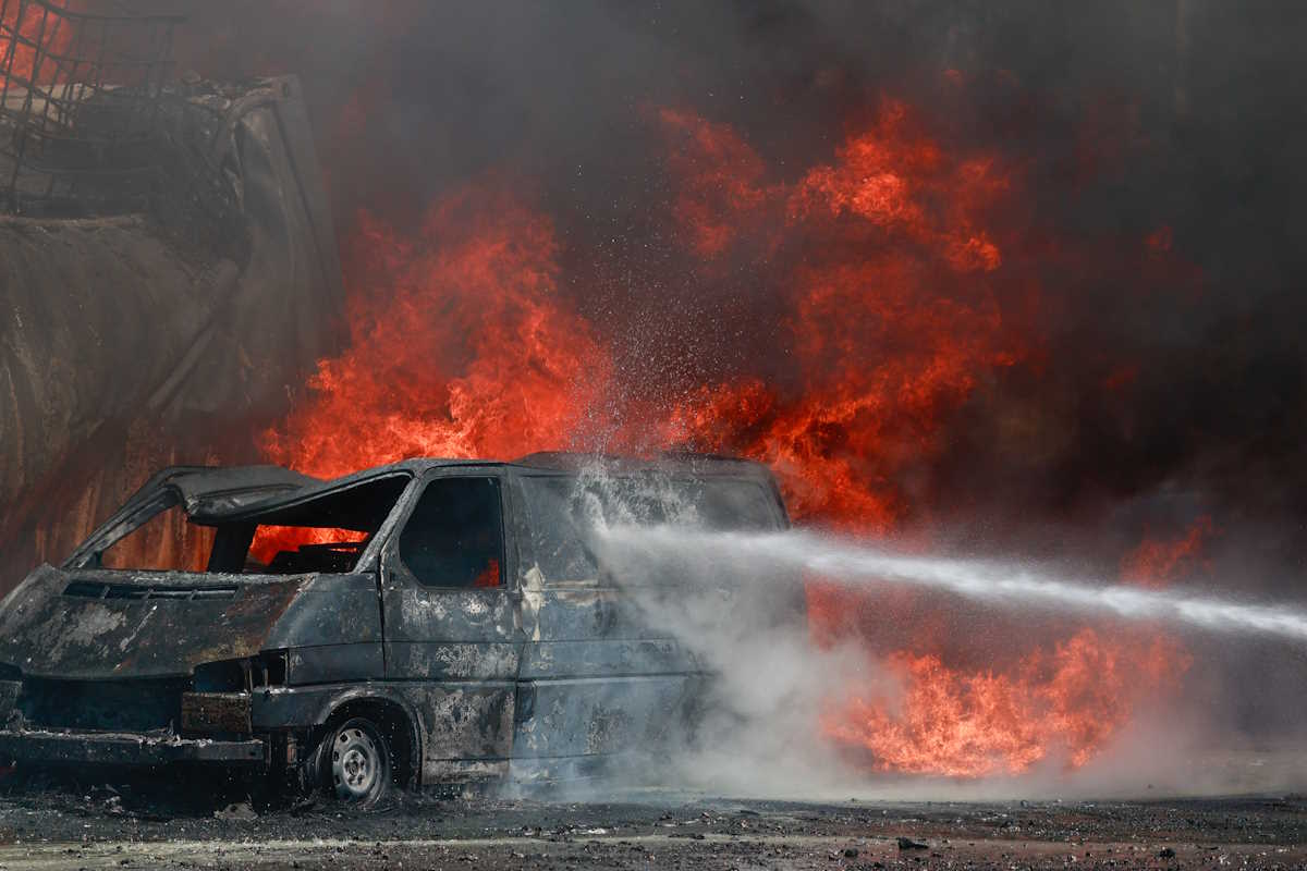 Αττική: Φωτιά σε αυτοκίνητο στον δήμο Σπάτων Λούτσας