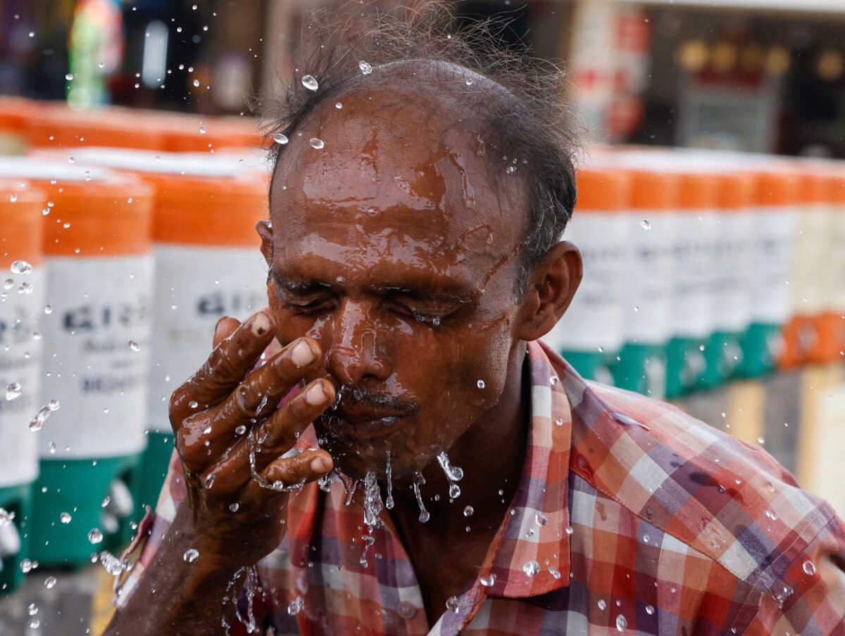 Θερμοκρασία ρεκόρ 52,3 βαθμών στο Νέο Δελχί στην Ινδία