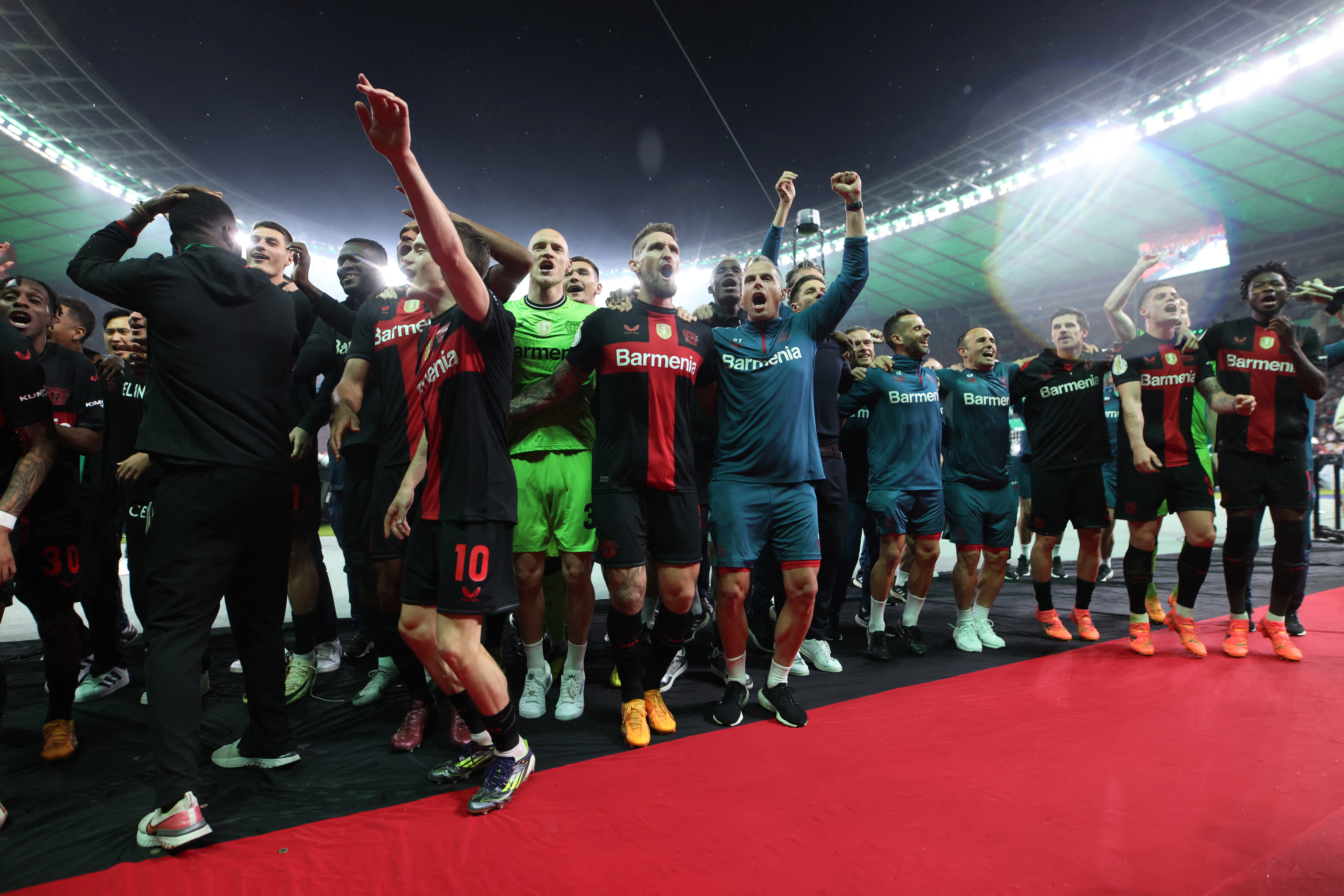 Καϊζερσλάουτερν – Λεβερκούζεν 0-1: Οι «ασπιρίνες» κατέκτησαν το Κύπελλο Γερμανίας και έφτασαν στο νταμπλ