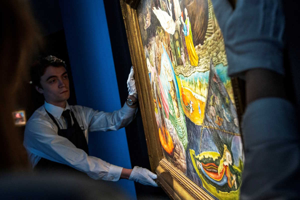 Λεονόρα Κάρινγκτον: Πίνακάς της πωλήθηκε σε τιμή ρεκόρ 28,5 εκατομμυρίων δολαρίων σε δημοπρασία
