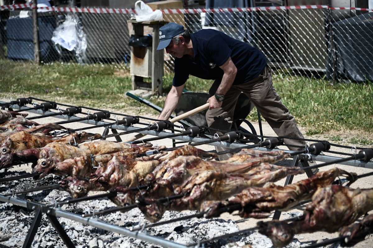 Πασχαλινή εκδήλωση, από την Περιφέρεια Αττικής στο Μητροπολιτικό Πάρκο "Αντώνης Τρίτσης", Κυριακή του Πάσχα 24 Απριλίου 2022.
(ΜΙΧΑΛΗΣ ΚΑΡΑΓΙΑΝΝΗΣ