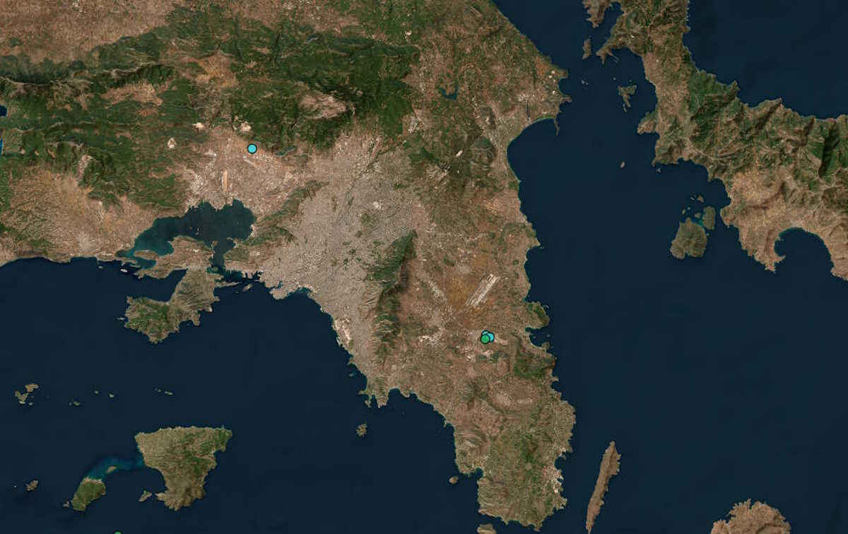Σεισμός 2,4 Ρίχτερ στην Αττική: Στο Μαρκόπουλο το επίκεντρο, αισθητός και σε Σπάτα, Ίλιον