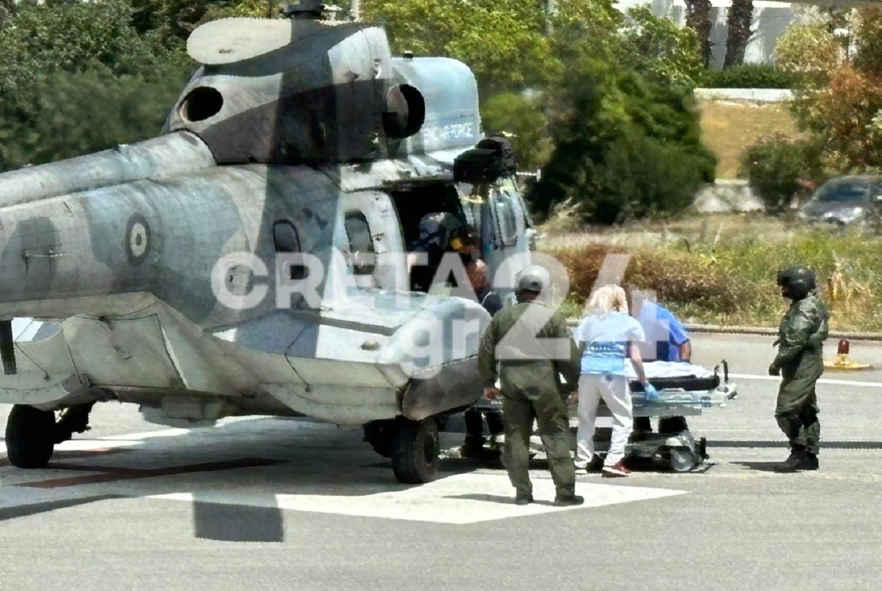 Ηράκλειο: Αεροδιακομιδή για 30χρονο πολυτραυματία από την Κω