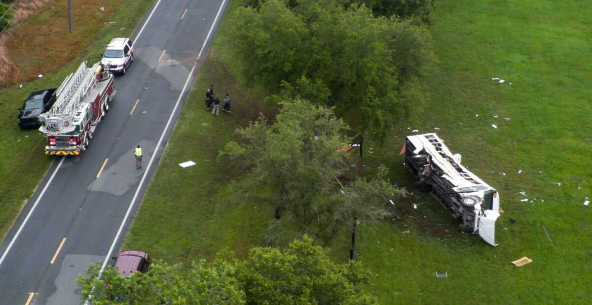 ΗΠΑ: Τουλάχιστον οκτώ νεκροί σε σοκαριστικό τροχαίο με λεωφορείο στη Φλόριντα