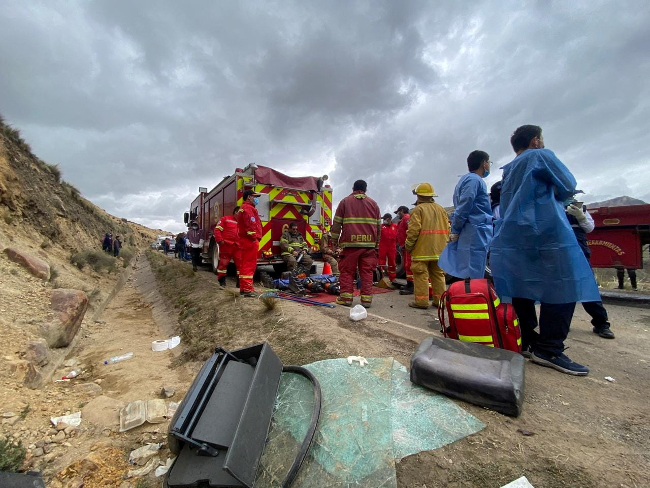 Περού: Τουλάχιστον 16 οι νεκροί από την πτώση λεωφορείου σε γκρεμό