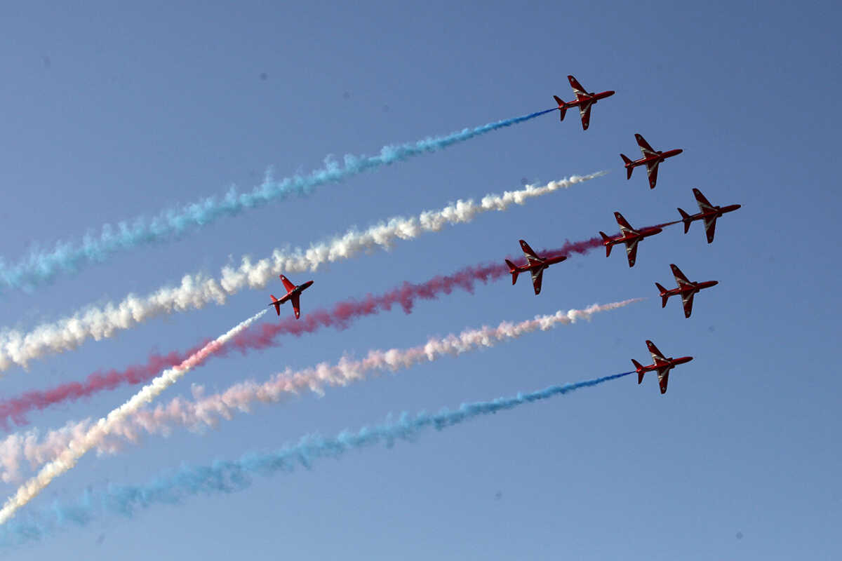 Red Arrows 2024 στην Αθήνα: Αεροπορική Επίδειξη στο Φλοίσβο Παλαιού Φαλήρου το Σάββατο 18 Μαϊου