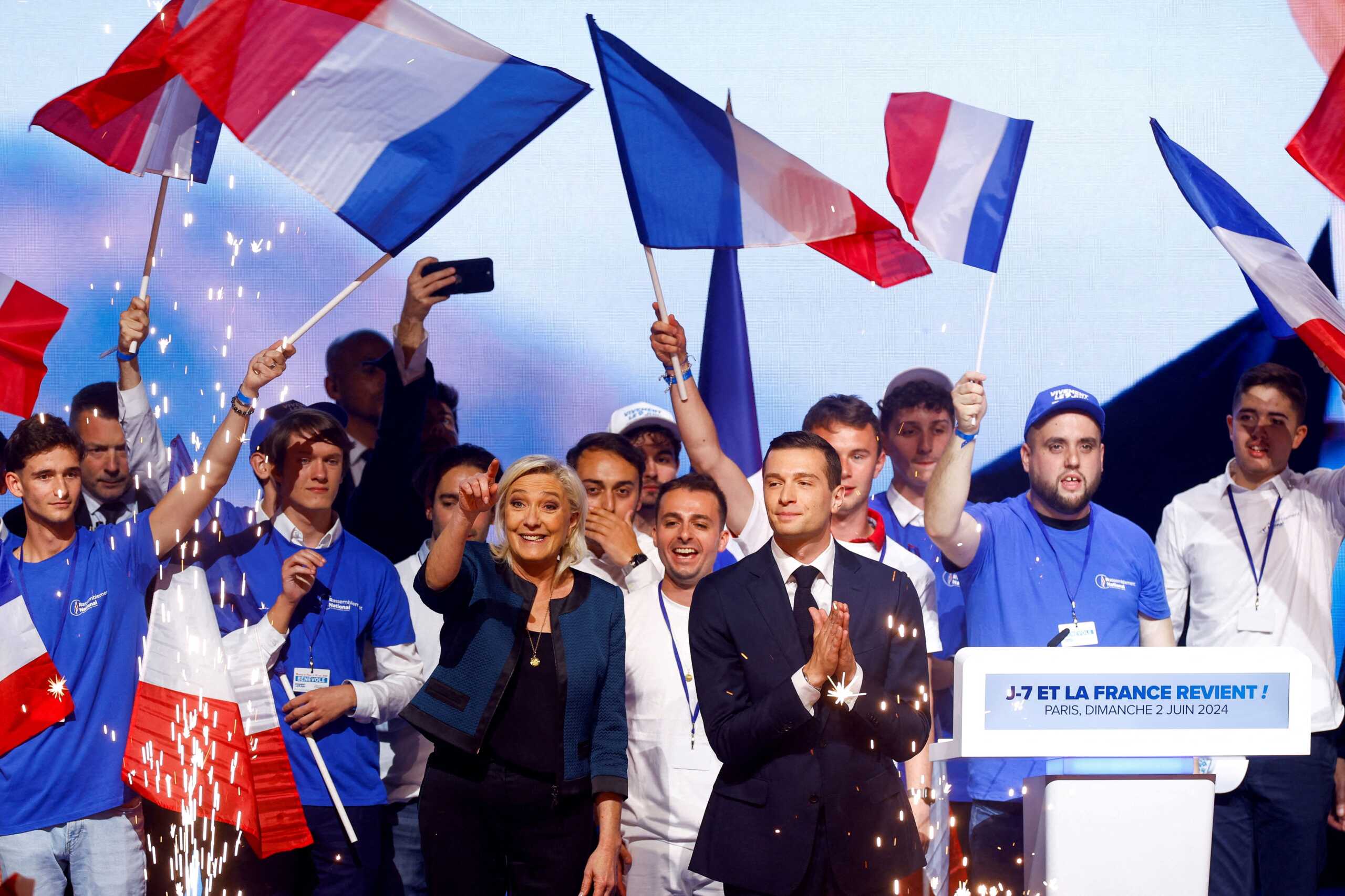 Εκλογές στη Γαλλία: Νίκη Λε Πεν με 34% δείχνουν τα πρώτα exit polls