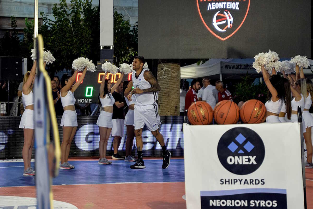 Το AegeanBall Festival βάζει το Celebrity Game στο «παρκέ» της Σύρου