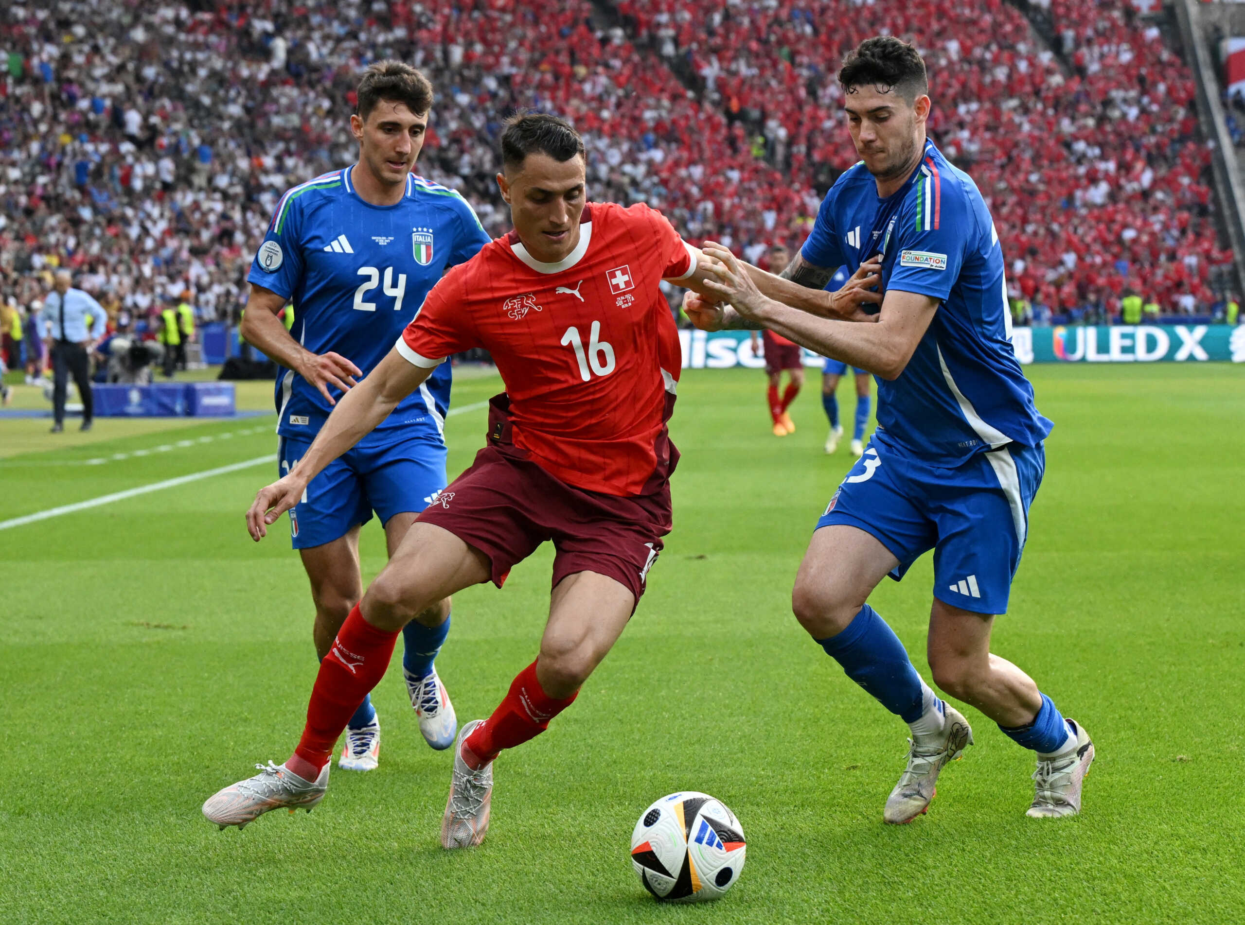 Ελβετία – Ιταλία 2-0 ΤΕΛΙΚΟ για τους «16» του Euro 2024