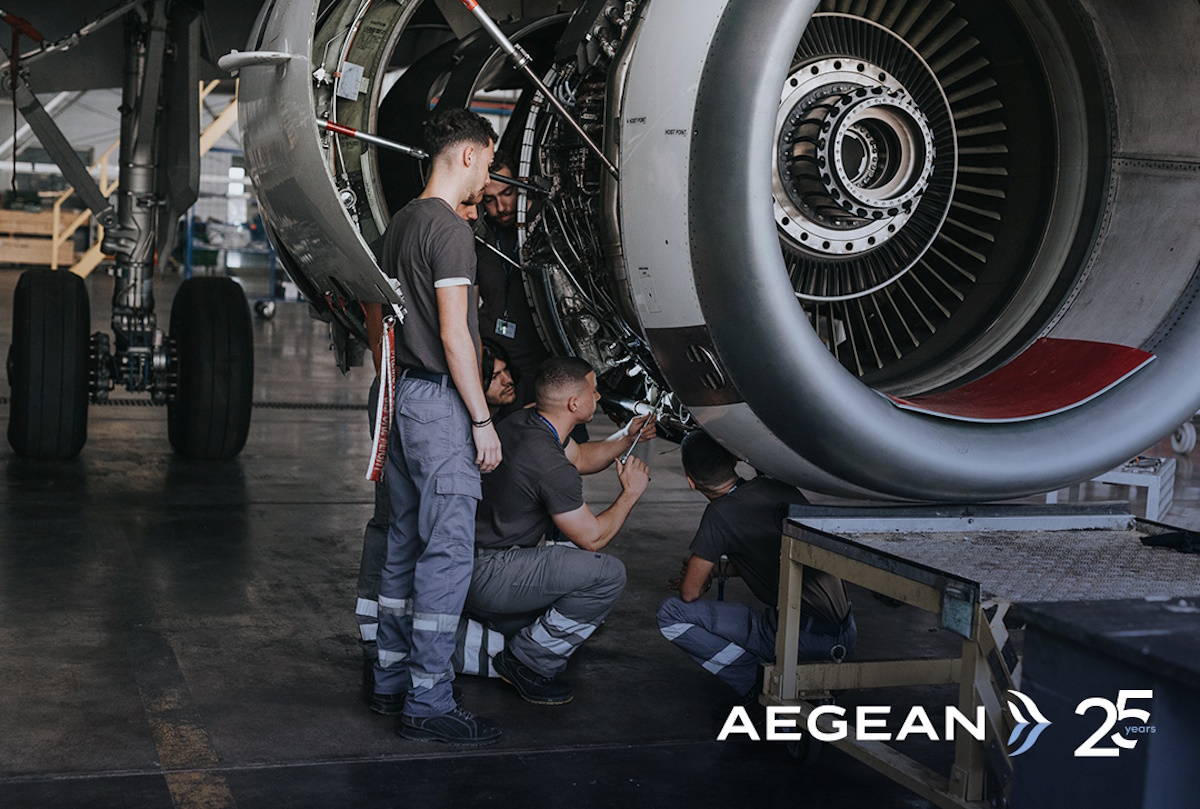 Aegean: Ευκαιρίες εκπαίδευσης και επαγγελματικής αποκατάστασης με το νέο κύκλο του προγράμματος υποτροφιών μηχανικών αεροσκαφών