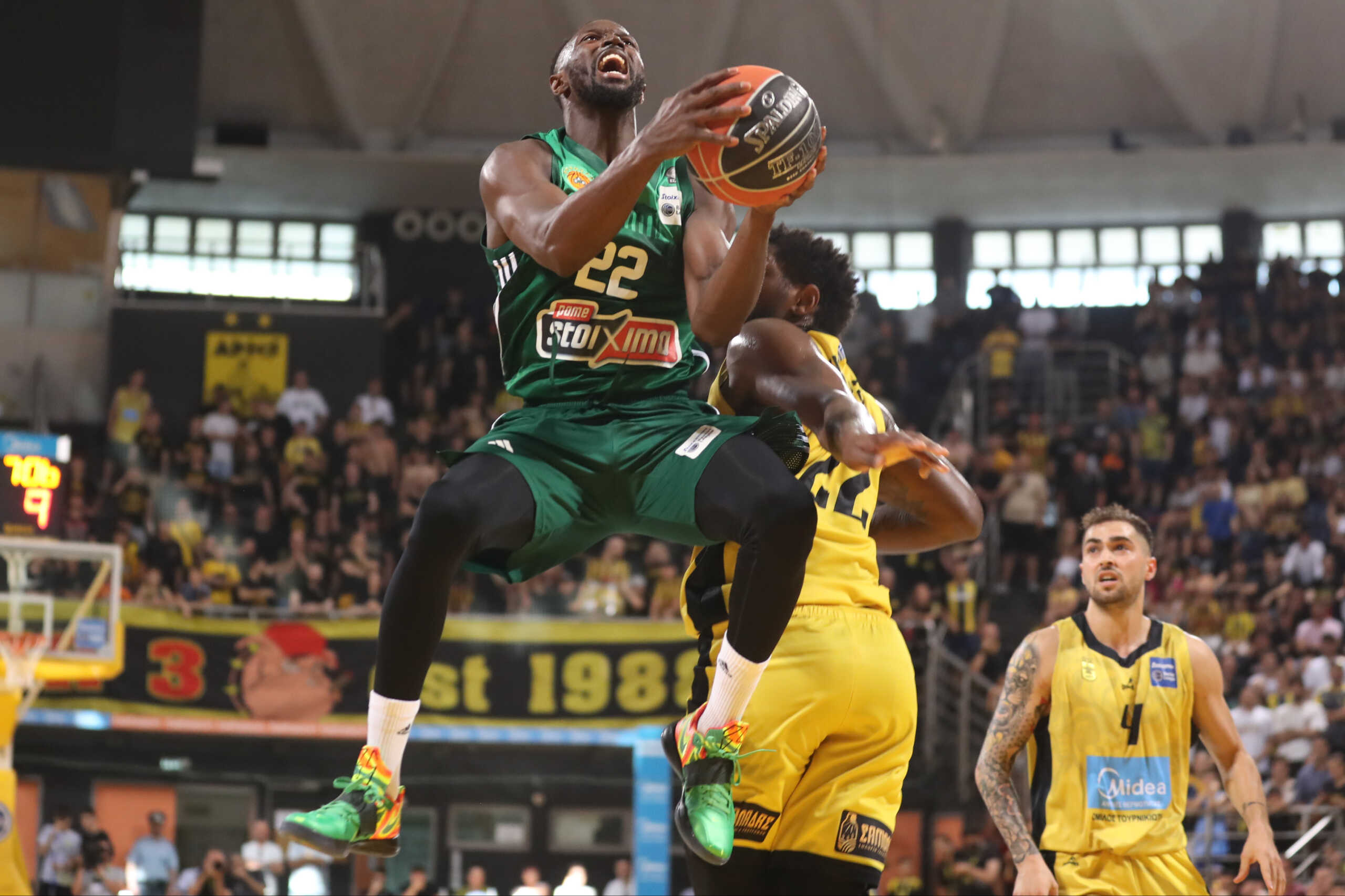 Άρης – Παναθηναϊκός 65-80: Στους τελικούς με 2-0 οι «πράσινοι», θα αντιμετωπίσουν τον Ολυμπιακό για τον τίτλο της Basket League