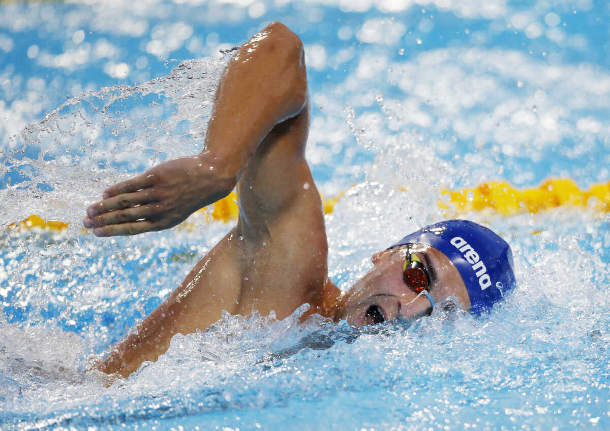 O Δημήτρης Μάρκος έκανε πανελλήνιο ρεκόρ και κατέκτησε το ασημένιο μετάλλιο στα 800 μέτρα ελεύθερο του ευρωπαϊκού πρωταθλήματος κολύμβησης