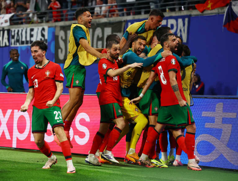Πορτογαλία – Τσεχία 2-1: Με buzzer beater του Kονσεϊσάο νίκη με ανατροπή για τους Ίβηρες