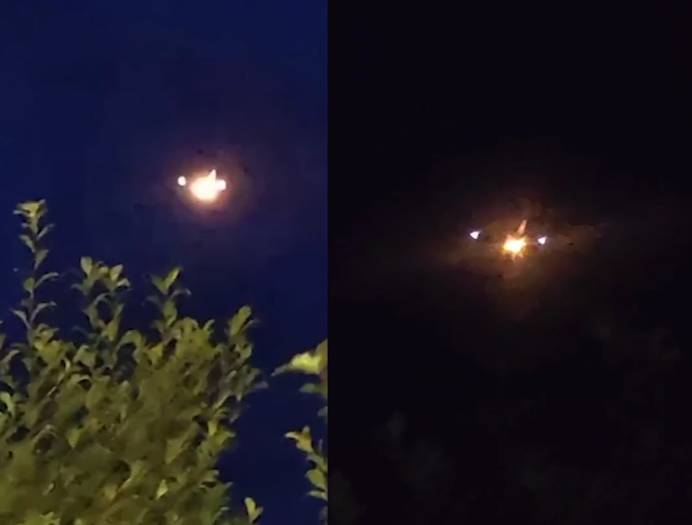 Μελβούρνη: Βίντεο με αεροπλάνο να παίρνει φωτιά στον αέρα