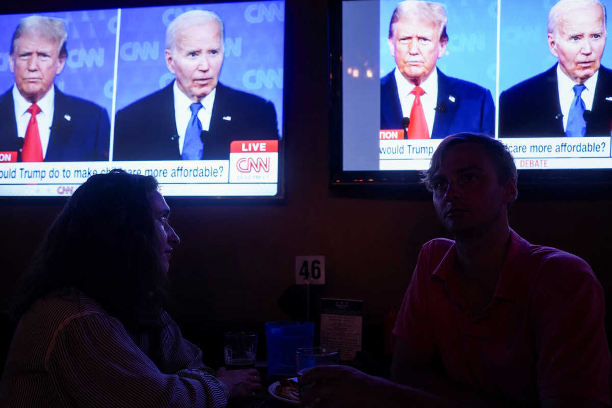 Εκλογές ΗΠΑ: Μειωμένη κατά 35% η τηλεθέαση στο ντιμπέιτ σε σχέση με το 2020