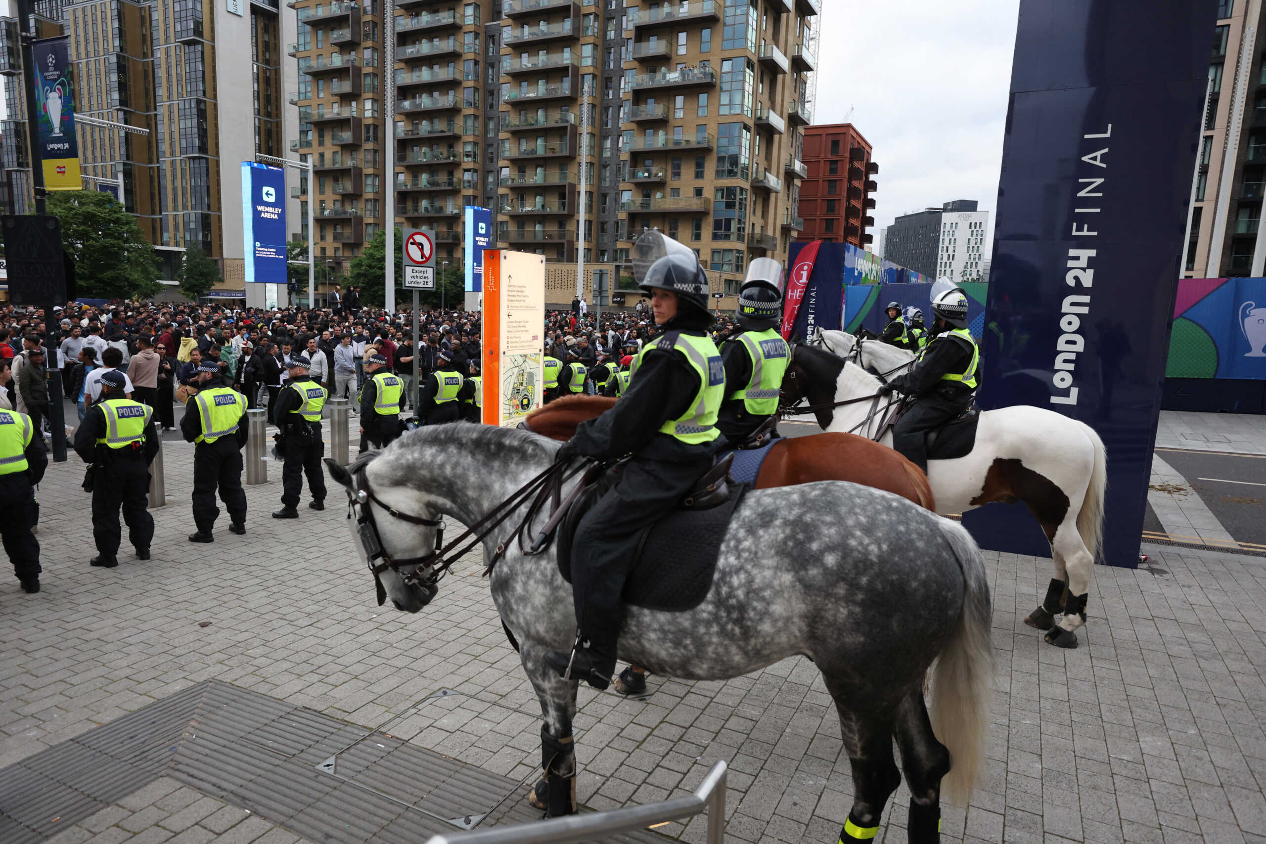 Champions League: 53 συλλήψεις από την αστυνομία στον τελικό του Wembley