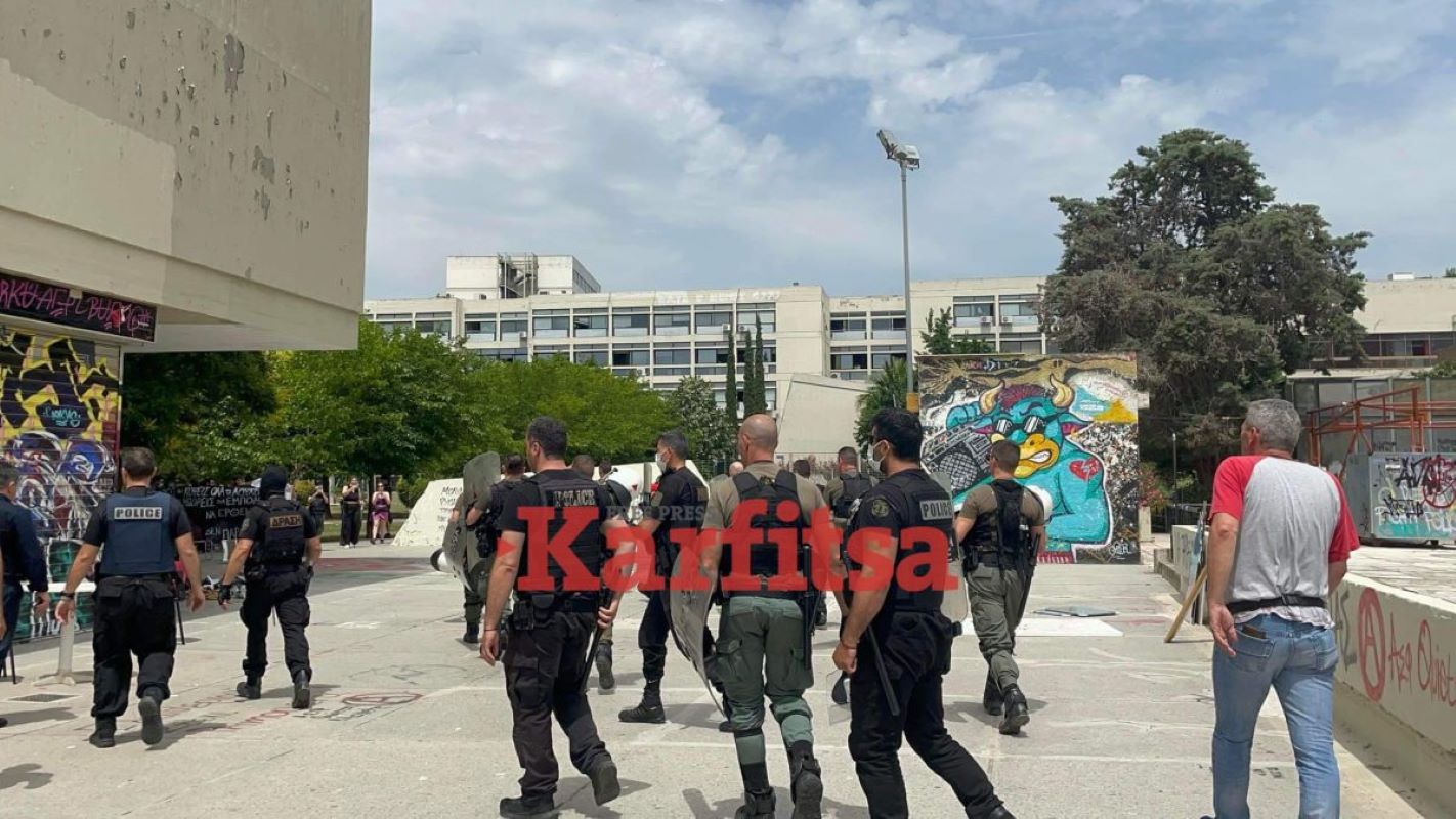 Θεσσαλονίκη: Ανακατάληψη και νέα αστυνομική επιχείρηση στη Θεολογική του ΑΠΘ