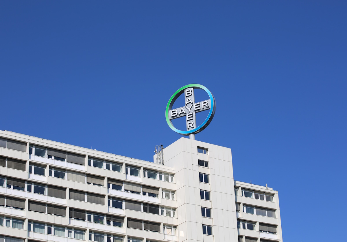 Berlin, Germany- February 27, 2015:The building is located at Bayer’s global pharmaceutical headquarters in Berlin, one of the company’s key global production sites for the manufacturing and packaging of liquid and solid pharmaceuticals