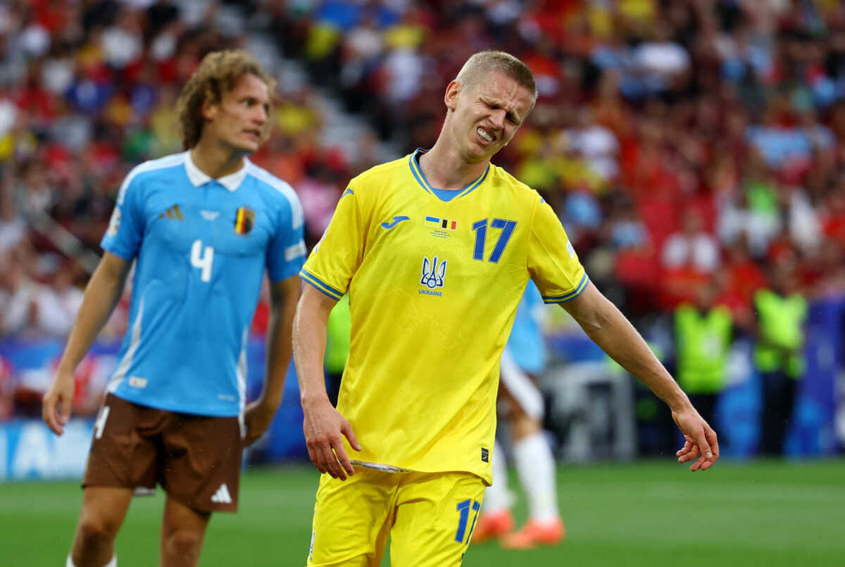 Ουκρανία – Βέλγιο 0-0: Προκρίθηκαν χωρίς να πείσουν οι Βέλγοι, αποκλεισμός για τους Ουκρανούς
