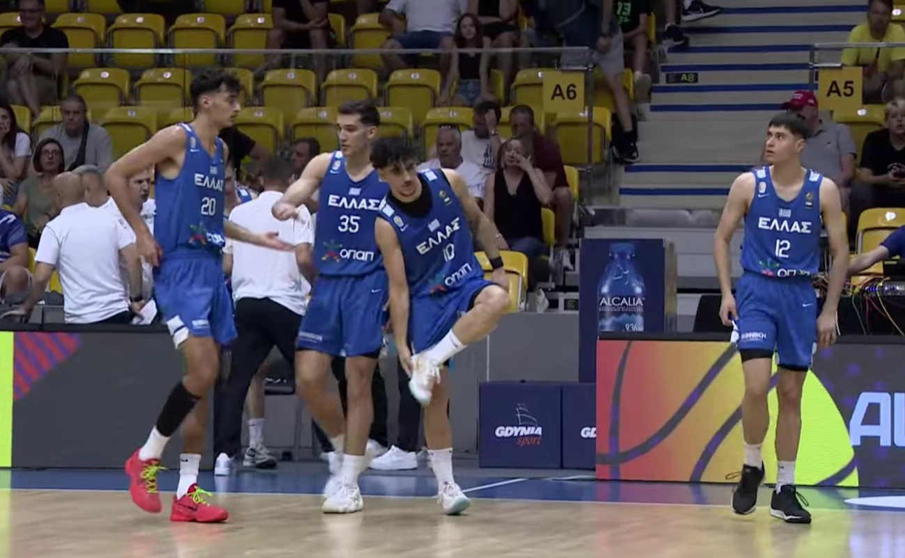 Γαλλία – Ελλάδα 69-57: Ο ημιτελικός της Εθνικής Νέων Ανδρών στο Eurobasket U20