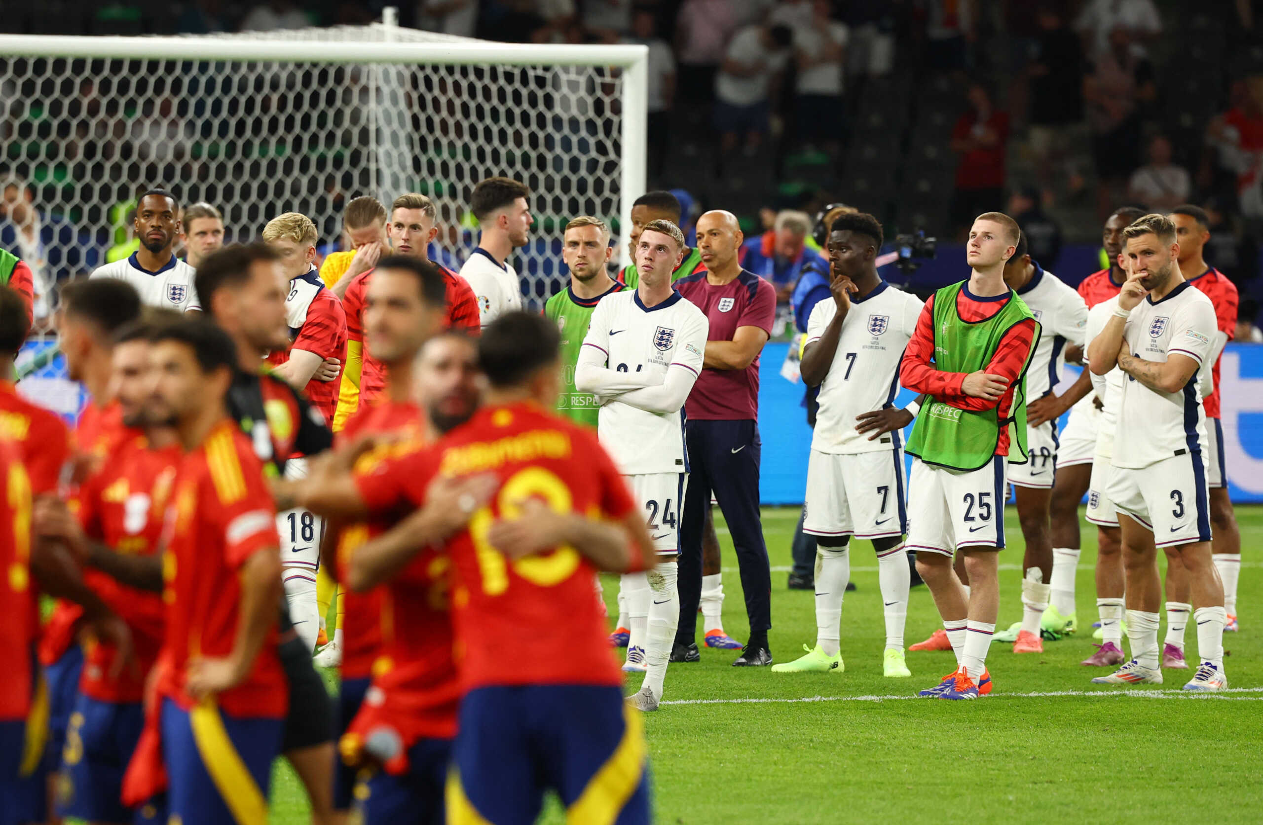 Euro 2024: Οι έξαλλοι πανηγυρισμοί των Ισπανών και η απογοήτευση των Άγγλων, μετά την ήττα τους στον τελικό
