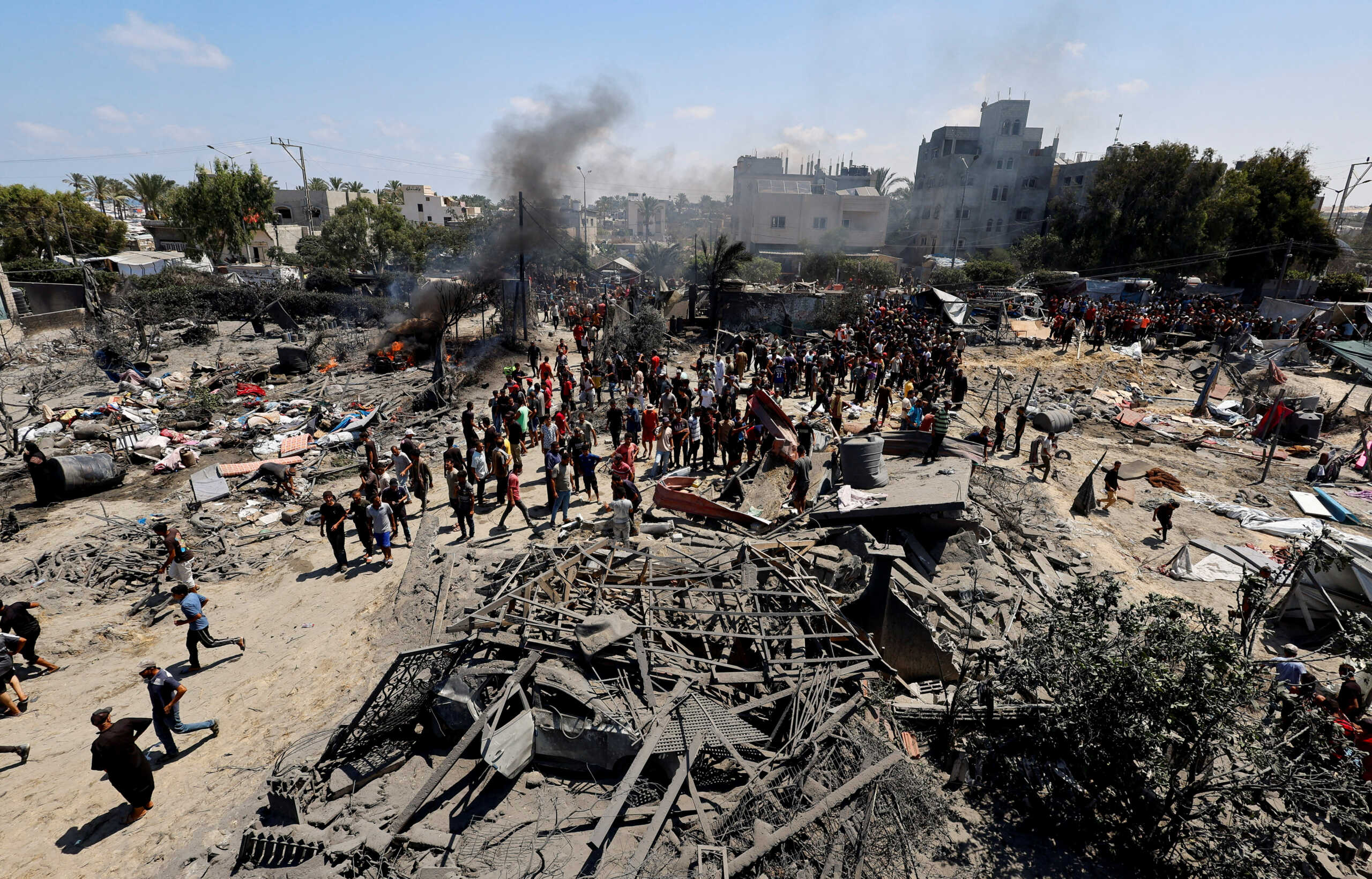Γάζα: Δεκάδες νεκροί και τραυματίες από ισραηλινή επίθεση στη Χαν Γιουνίς