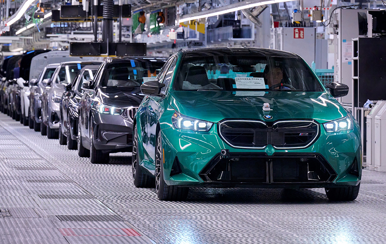 Νέα BMW M5: Έναρξη παραγωγής για το υψηλών επιδόσεων sedan