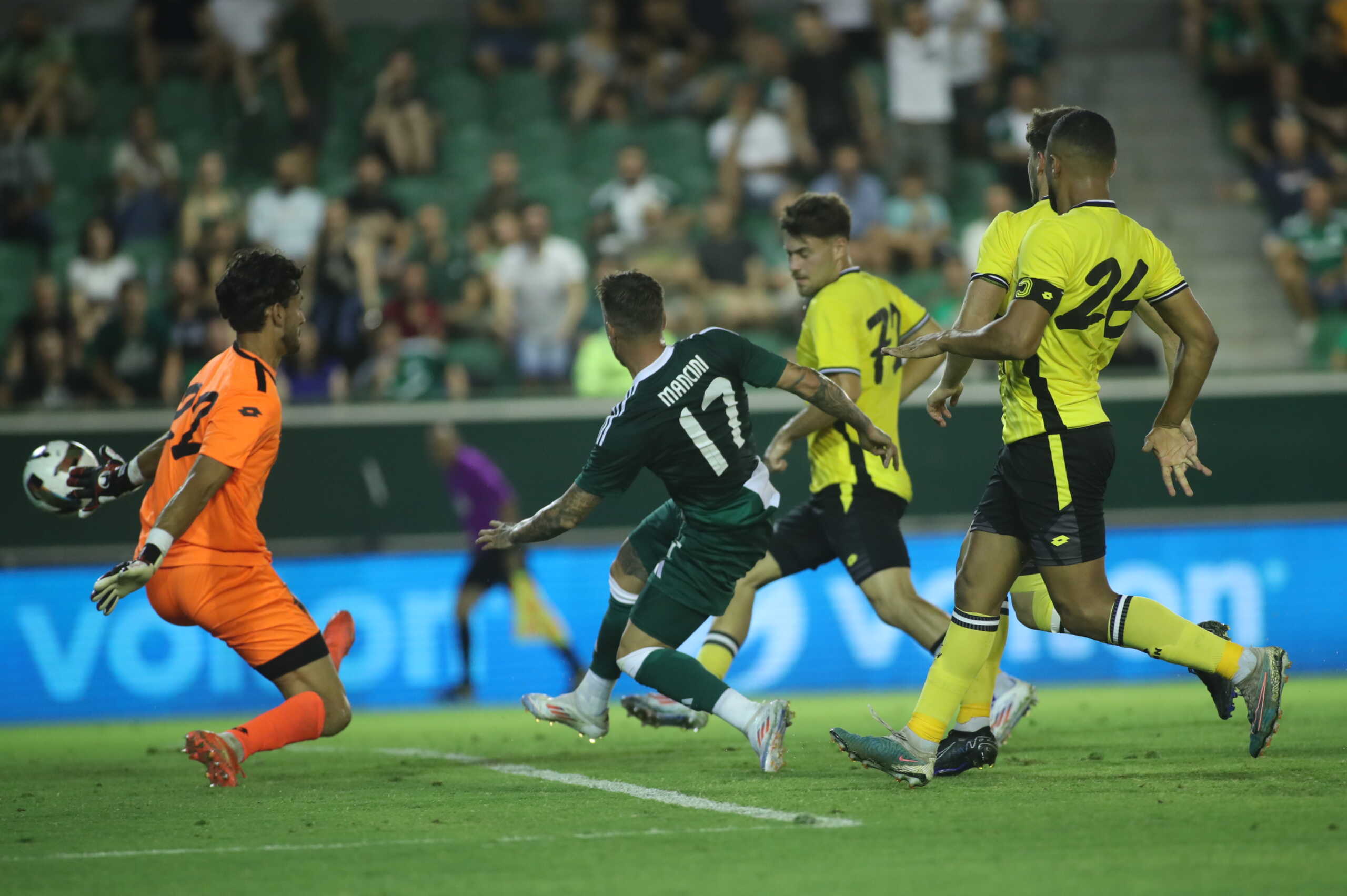 Παναθηναϊκός – Μακάμπι Νετάνια 1-0: Νέα φιλική νίκη για το «τριφύλλι» πριν το Europa League