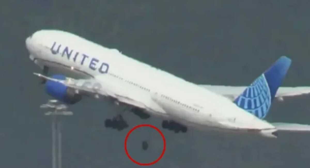 Βίντεο με τη στιγμή που Boeing 757 της United Airlines χάνει τροχό κατά την απογείωση από το Λος Άντζελες